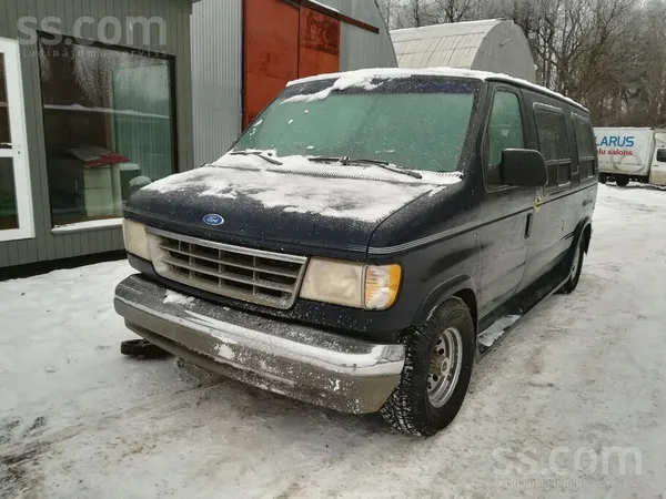 Ford Econoline 1993, 5.0 benzīns, Automāts, Furgons, Pelēks — Latvijā