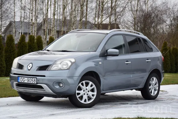 Tikko no Beļģijas. Renault Koleos 2.0D. Auto ir ideālā tehniskā un vizuālā s