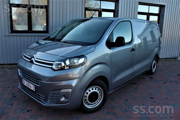 Citroen Jumpy 2022, 1.5D dīzelis, Manuāls, Furgons, Pelēks — Latvijā