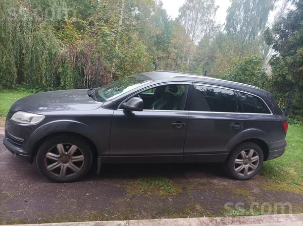 Audi Q7 2006, 3.0D dīzelis, Automāts, SUV/Apvidus, Pelēks — Latvijā