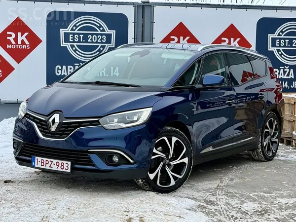 Bose, 7 vietas, Automāts. Tikko ievests Renault Grandscenic Bose ar automāti
