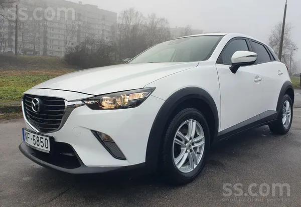 Mazda Cx-3 - 1.5L Skyactiv-D (105 hd) - Crystal White Pearl. Новый техосмотр
