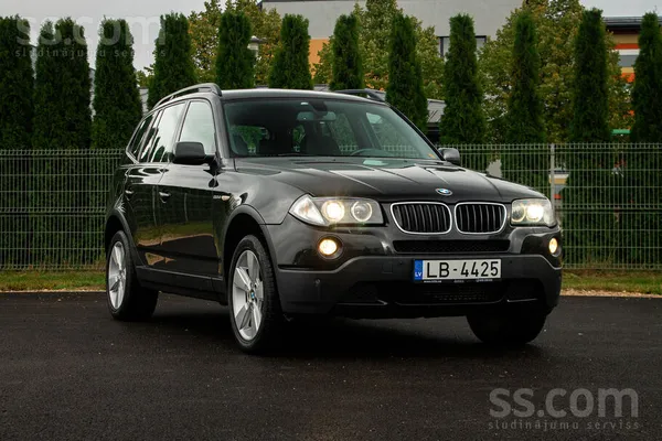 BMW X3 2.0d 130kw 4x4 
Jauna tehniskā apskate. Nākamās apskates datums: 10.