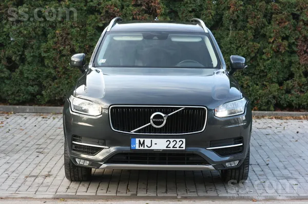 Volvo Xc90, 4wd, 165kW/225zs, automātiskā ātrumkārba. 
Momentum aprīkojums