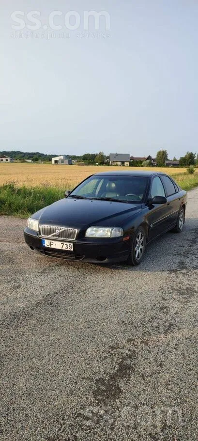Volvo S80 2003, 2.4D dīzelis, Manuāls, Sedans, Zils — Latvijā