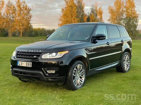 Land-Rover Range Rover Sport 2018, 3.0 benzīns, Automāts, SUV/Apvidus, Melns — Latvijā