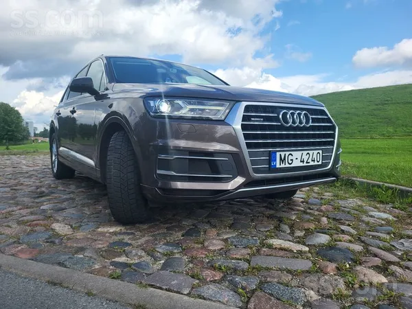 Audi Audi Q7 "S line". Origināls nobraukums, ir apstipr