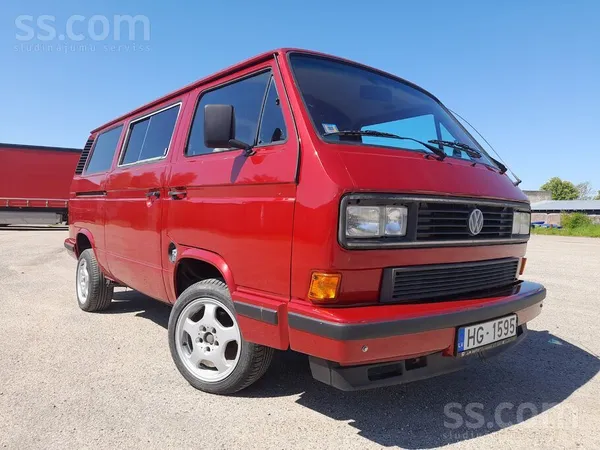 Volkswagen Pārdod T3 Multivan ar 1.6 dīzeļdzinēju, 51Kw/70Hp;