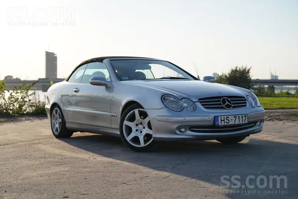 Pārdod Mercedes Clk320 ar m112 dzinēju. 
Pēdējos 13 gadus tika lietots tika