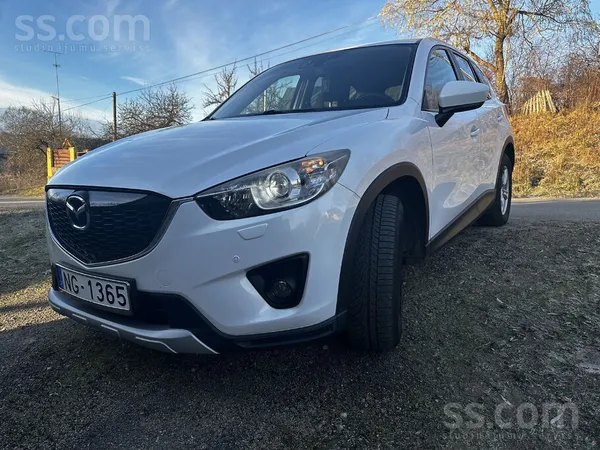 Mazda CX-5 2013, 2.2D dīzelis, Automāts, SUV/Apvidus, Balts — Latvijā