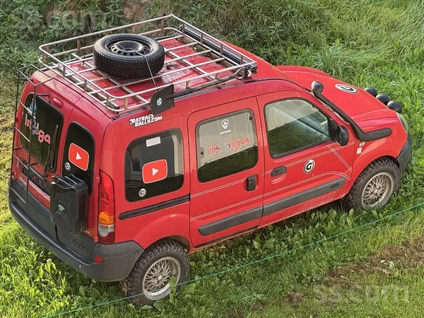 Renault Megaķengurs - 4x4 reta versija tīko uz 1600e samaz