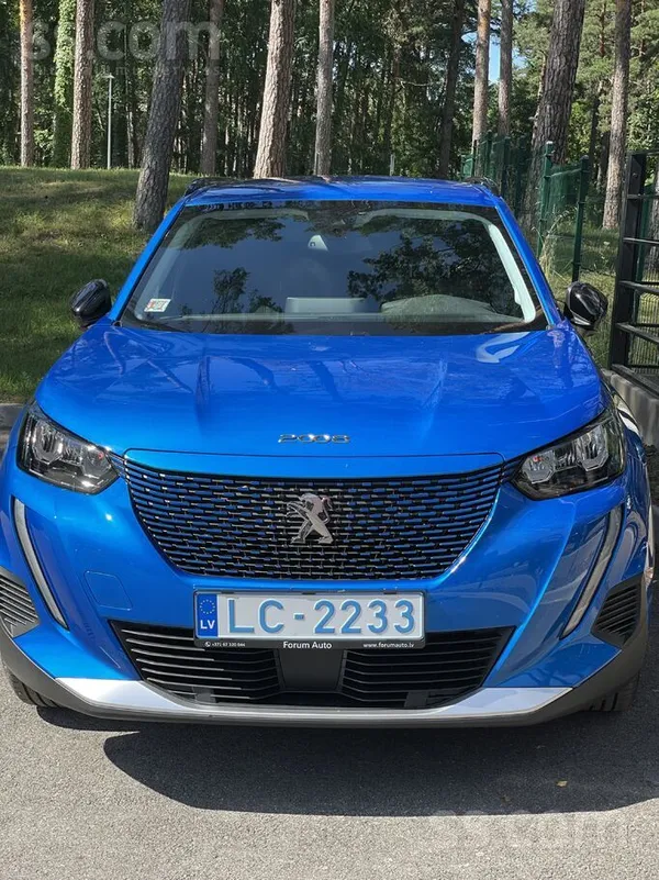 Peugeot 2008E

Soh (akumulatora veselības pārskats) 91% - parbaude tika ve