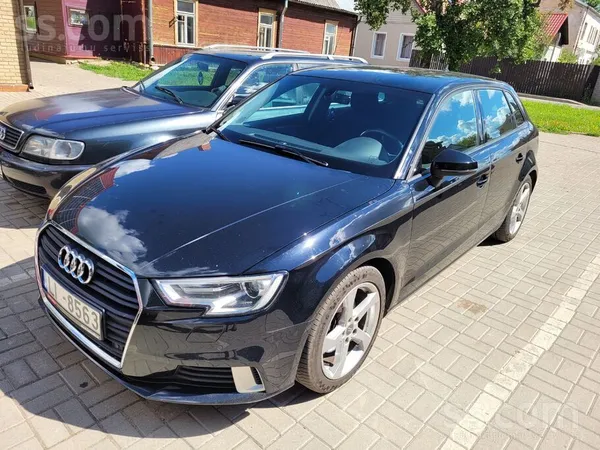 Audi A3 Sportback, 2.0 Tdi dīzelis (110Kw/136Zs)Oriģināl s nobraukums, 
Kli