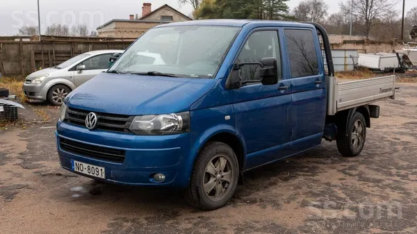 VW Transporter T5 4-Motion 4x4 un 5-vietas. Jaudīgs 2.0Tdi 132kW(177zs). 
V