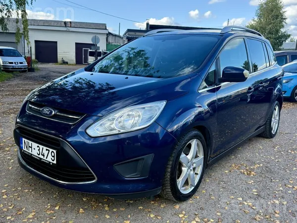 Ford C-Max 2011, 2.0D dīzelis, Manuāls, Furgons, Zils — Latvijā
