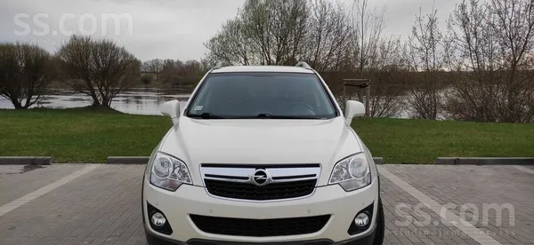 Opel Antara 2012, 2.2D dīzelis, Manuāls, SUV/Apvidus, Balts — Latvijā