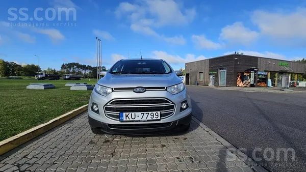 Ford EcoSport 2016, 1.5 benzīns, Automāts, SUV/Apvidus, Pelēks — Latvijā