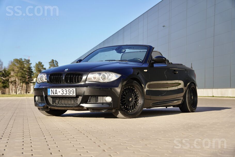 Pārdodu BMW 120d Cabrio M-Pack ar jaudīgu un ekonomisku 2.0d 130 kW dzinēju