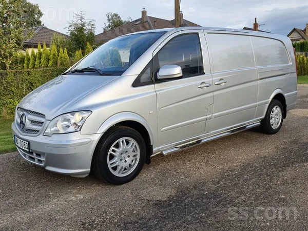 MB vito 2.2Cdi Extra Long. 2 sānu durvis, 2 aizmugures durvis. Jauna TA. 201