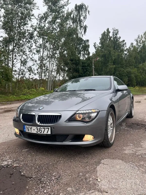 BMW 635 3, 0, 210 kW, bi turbo, 2008 gada janvāris, Diski R-20, auto pašlaik