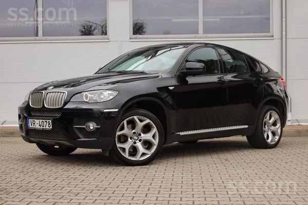 BMW X6 2012, 3.0D dīzelis, Automāts, SUV/Apvidus, Melns — Latvijā