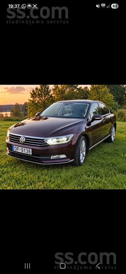 Īpašnieks. VW Passat B8.1.8 Benzīns. Automāts. Sedans. Teicamā tehniskā stāv
