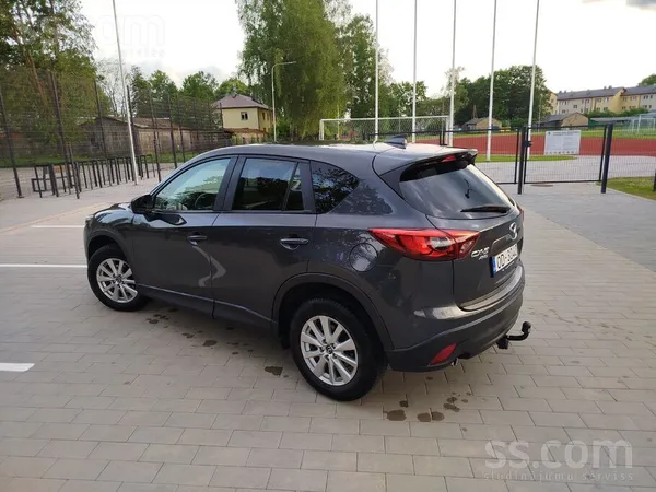 No Francijas ievesta un piereģistrēta Mazda Cx5 Awd 2.2d/110kw. Auto labā vi