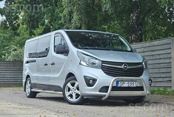 Opel Vivaro Passanger Edition.
9. Vietīgs, 1.6 dīzelis, 92kw, manuālā ātru