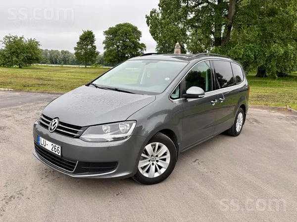 Pārdošanā uzticams un ietilpīgs ģimenes auto – Volkswagen Sharan, 7 vietas.