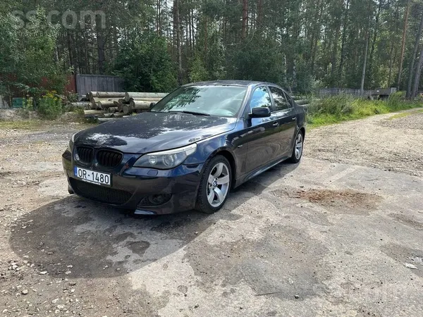 BMW BMW E60 530d, mehāniskā pārnesumkārba, M-pakete, S