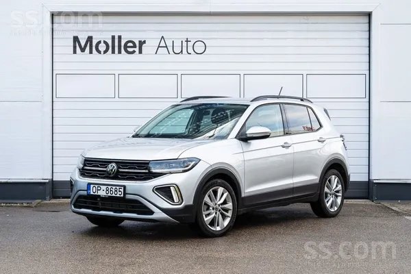 VW T Cross 1.0 Tsi (115 zs) ar automātisko Pārnesumkārbu. 

Automašīnai ir r