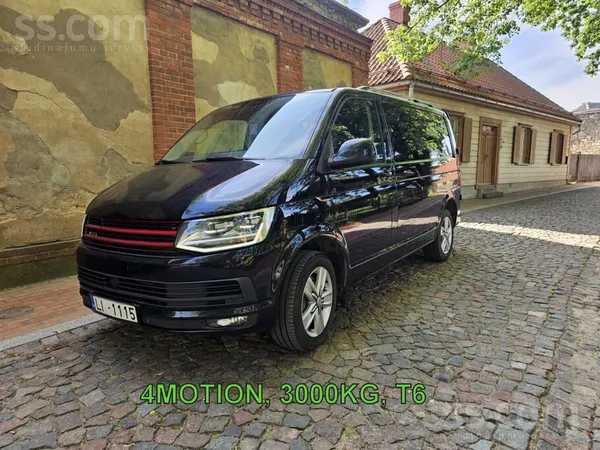 Volkswagen T6 2017, 2.0D dīzelis, Automāts, SUV/Apvidus, Melns — Latvijā