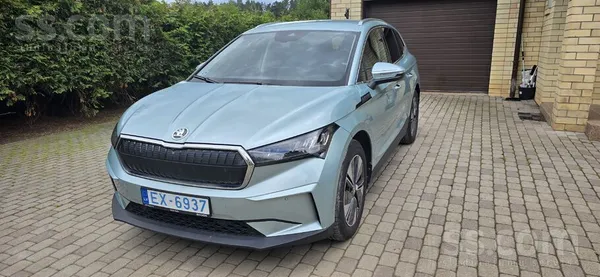 Skoda Enyaq iV 2023, Automāts, SUV/Apvidus, Zaļš — Latvijā