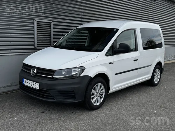 Volkswagen VW Caddy 1.6Tdi, ar mehānisko ātrumkārbu. Automašī