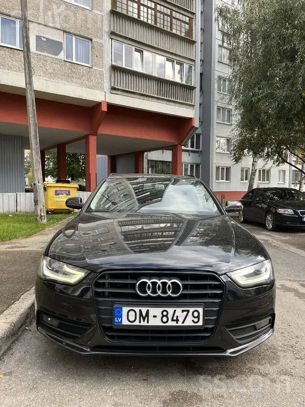 Audi A4 2015, 2.0D dīzelis, Automāts, Universāls, Melns — Latvijā