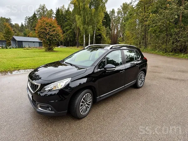 Peugeot 2008 2019, 1.2 benzīns, Manuāls, SUV/Apvidus, Melns — Latvijā