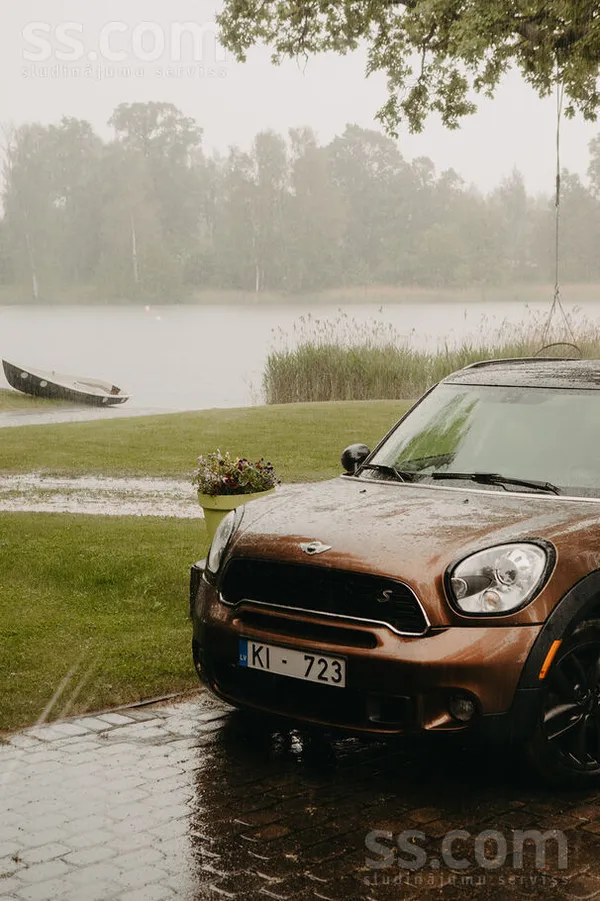 MINI Countryman 2013, 1.6 benzīns, Manuāls, Hečbeks, Brūns — Latvijā