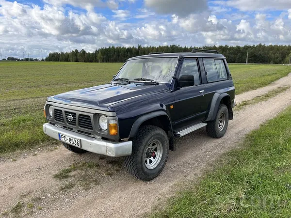 Nissan Patrol 1992, 2.8D dīzelis, Manuāls, SUV/Apvidus, Zils — Latvijā
