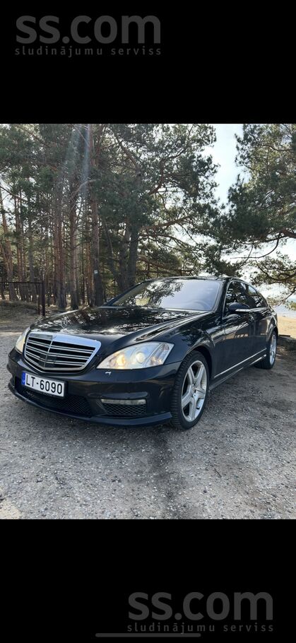Mercedes S500 Long limousine version. Ērta, droša un jaudīg