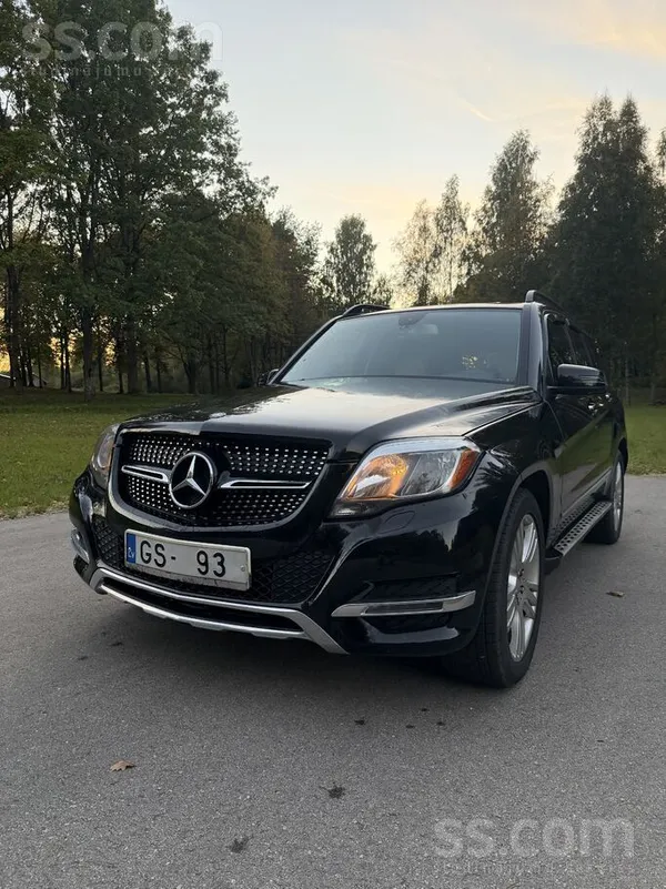 Mercedes GLK 350 2013, 3.5 benzīns, Automāts, SUV/Apvidus, Melns — Latvijā