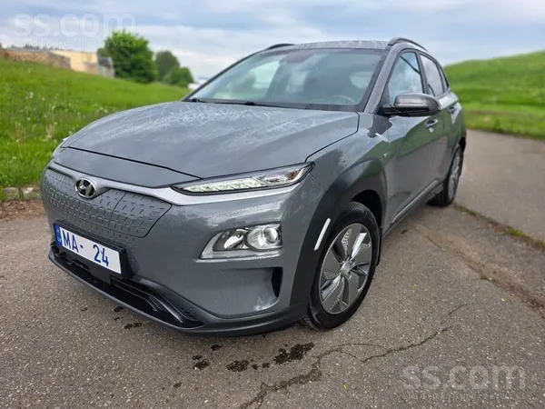 Hyundai Kona Electric. Heat pump. Baterija 39 kwt Soc 100%. 136 Zs. Keyless,