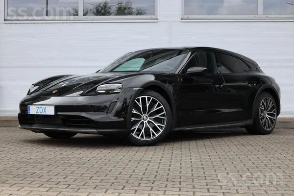 Porsche Taycan 2021, Automāts, Universāls, Melns — Latvijā