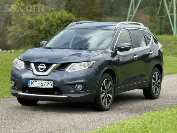 Nissan X-Trail 2017, 1.6D dīzelis, Automāts, SUV/Apvidus, Zils — Latvijā