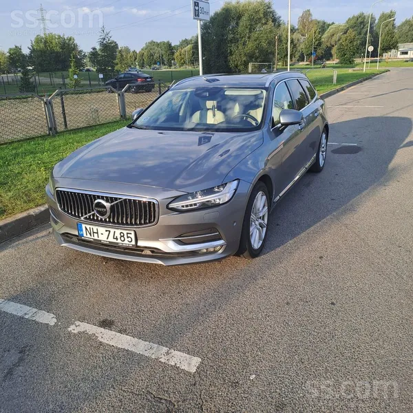 Volvo V90 2017, 2.0D dīzelis, Automāts, Universāls, Pelēks — Latvijā