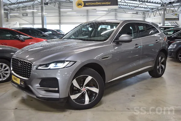 Jaguar Jaguar F-Pace Awd. 2021. gada. 2.0l dīzelis, 150 K