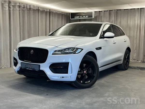 Jaguar F Pace R Dynamic ar vispilnāko iespējamo komplektāciju un uzticamo, k