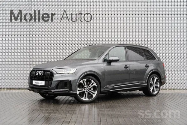 Audi Q7 3.0Tfsi Quattro. S-line. 7 vietas. Latvijas auto. Servisa vēsture.