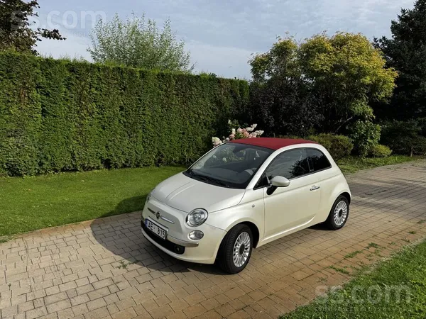 Fiat Stilīgs, dinamisks un rūpīgi kopts Fiat 500 Cabrio