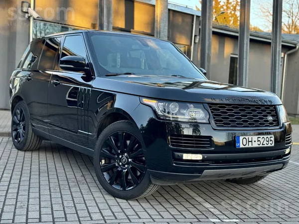 Range Rover. 3.0 D /Black Individual Edition/. 
Ievests no Nīderlandes. 
V