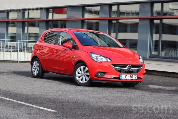 Opel Corsa 2018, 1.4 benzīns, Automāts, Hečbeks, Sarkans — Latvijā